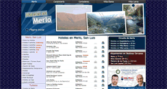 Desktop Screenshot of hotelesenmerlo.info